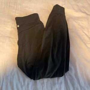 lululemon align joggers- gray